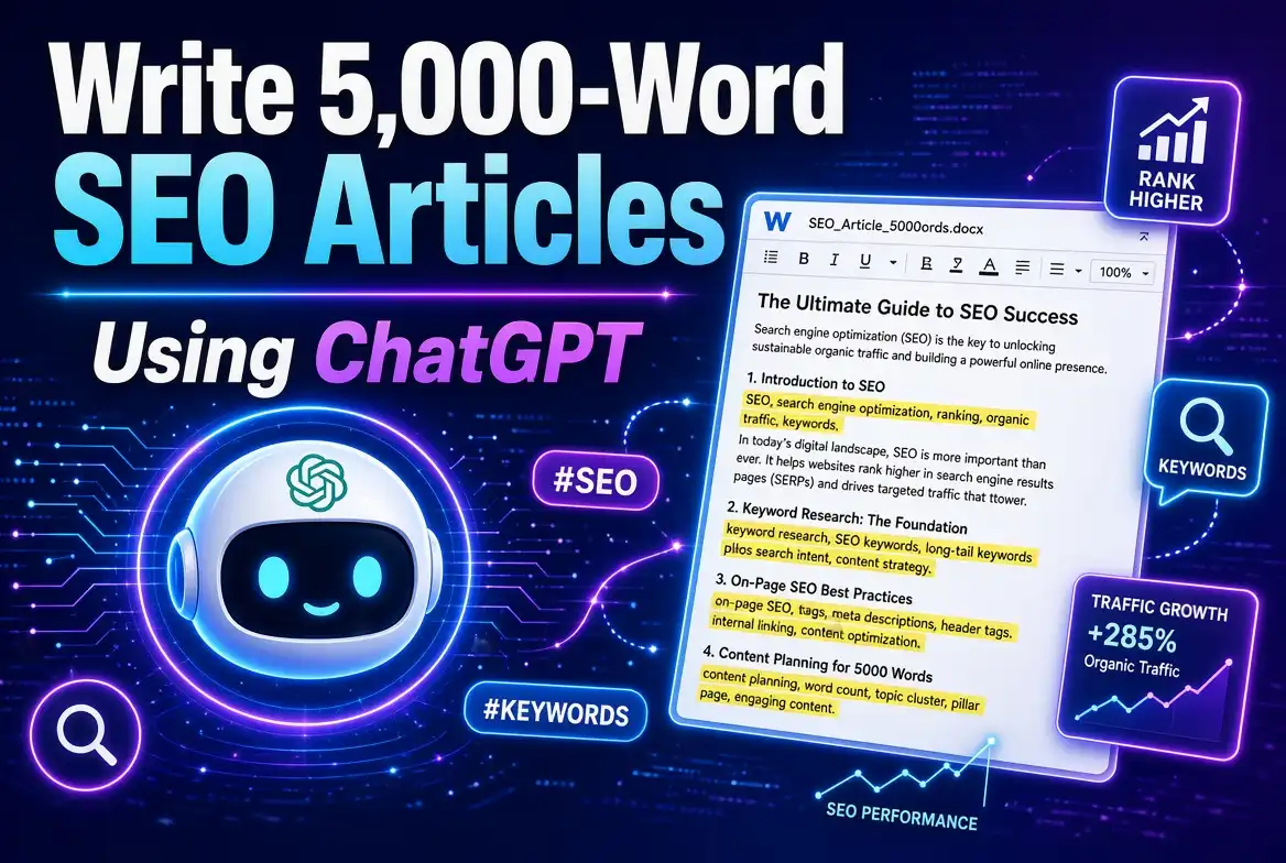 How to Write a 5,000-Word SEO-Friendly Article Using ChatGPT