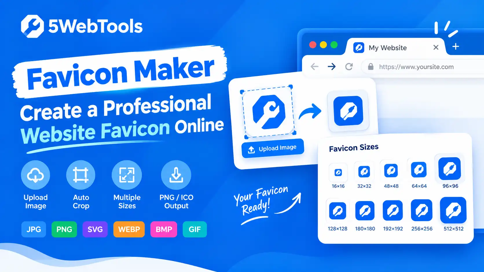 Favicon Maker – Create a Free Website Favicon Online