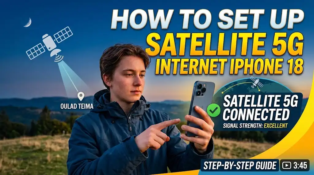 How to Set Up Satellite 5G Internet on iPhone 18
