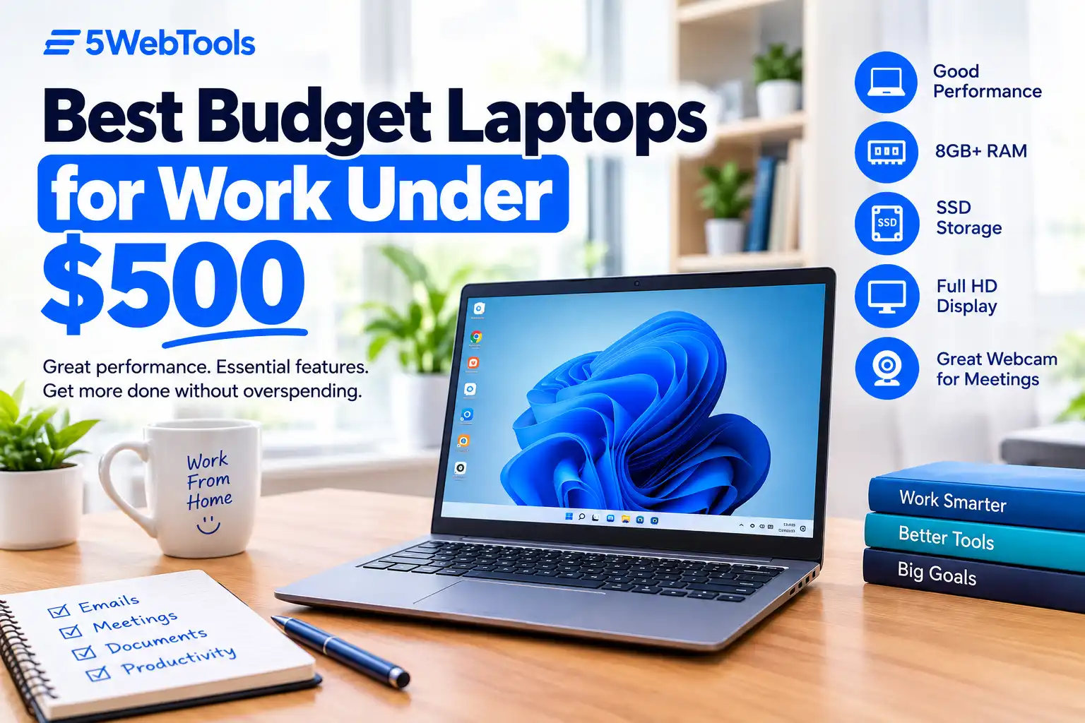 Best Budget Laptops for Work Under $500