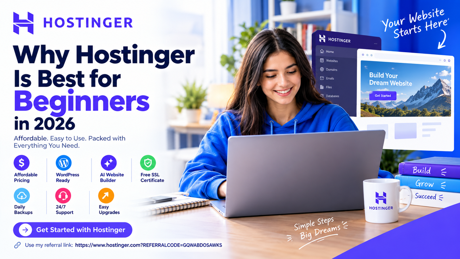 Why Hostinger Is Best for Beginners in 2026