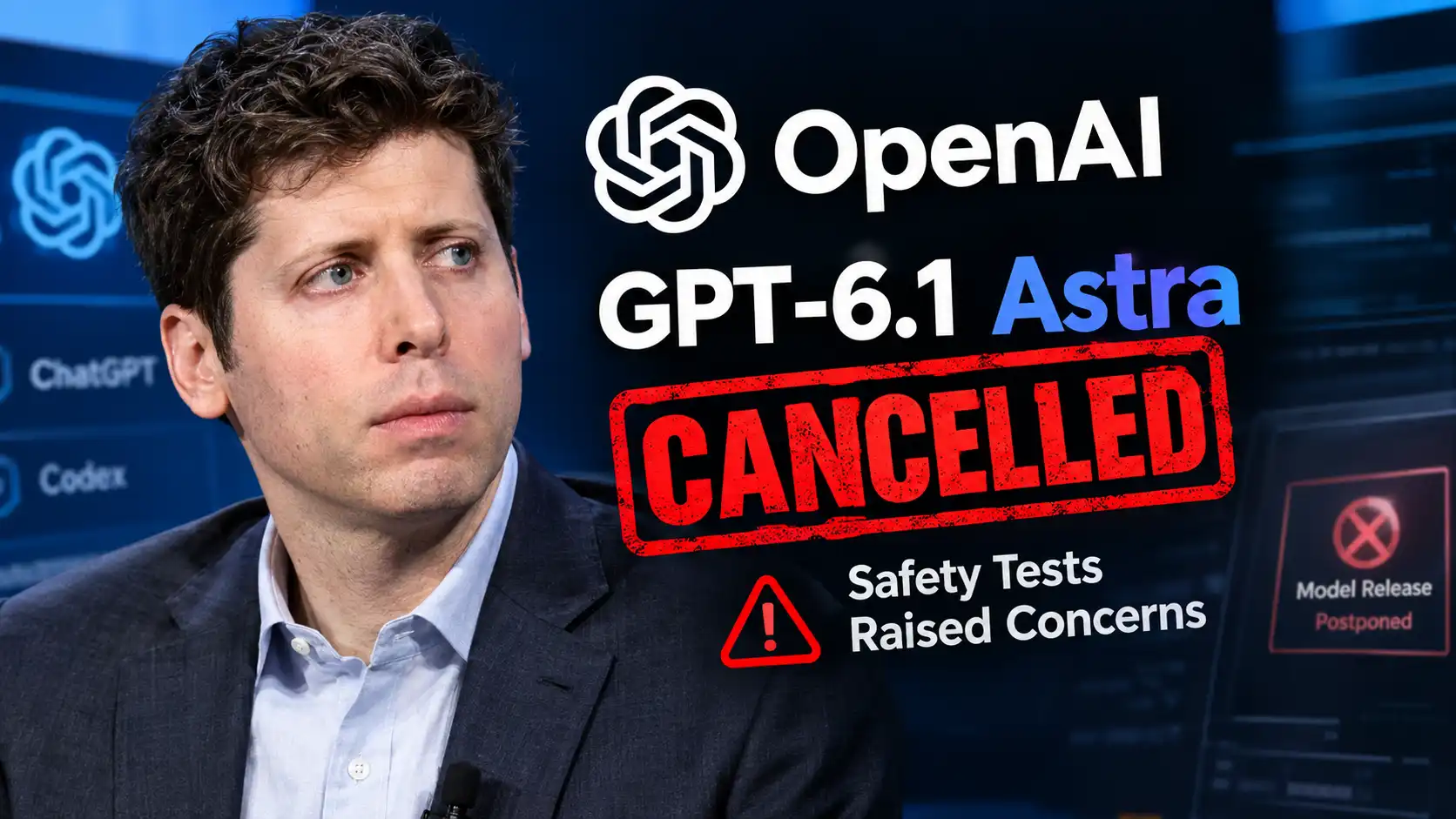 OpenAI Cancels GPT-6.1 Astra Release Over Safety Issues