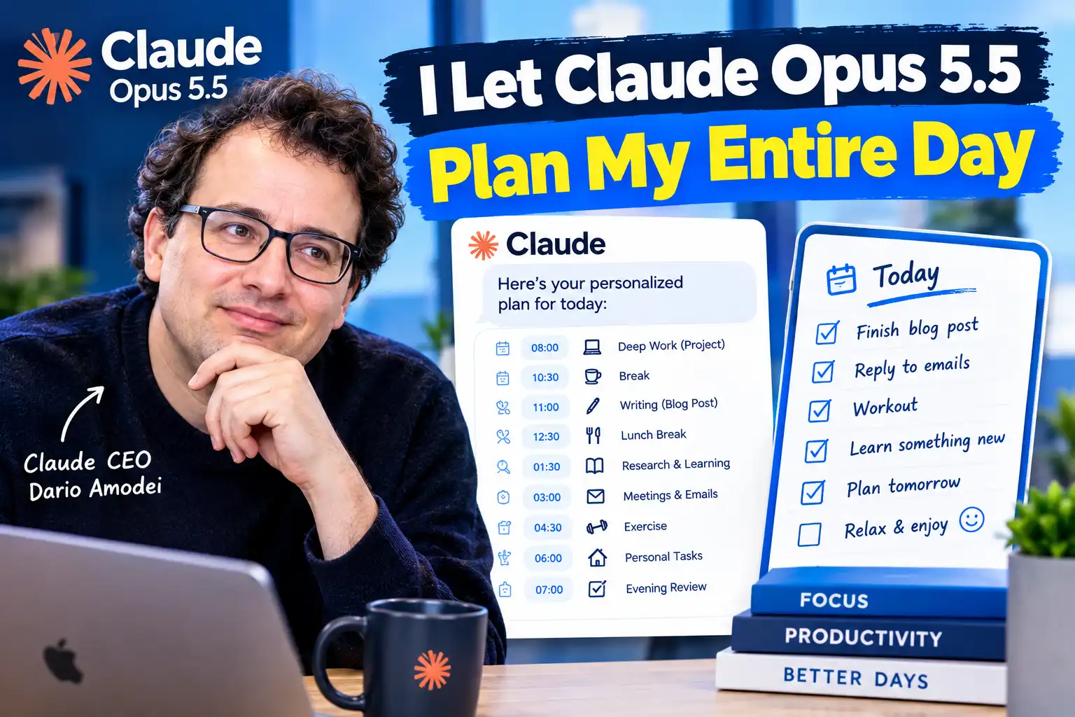 I Let Claude Opus 5.5 Plan My Entire Day