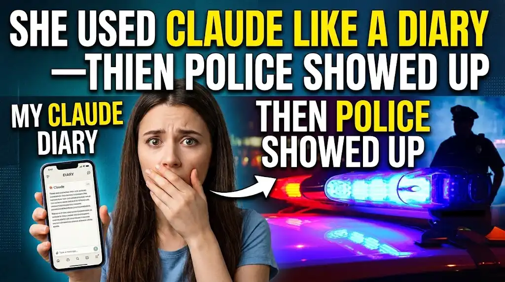 She Used Claude Like a Diary—Then Police Showed Up
