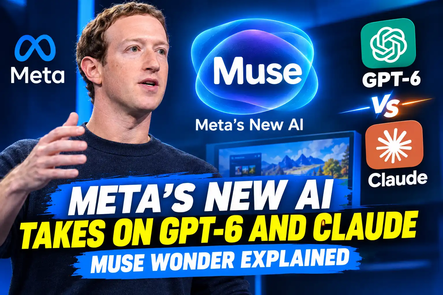 Meta's New AI Takes on GPT-6 and Claude: Muse Wonder Explained